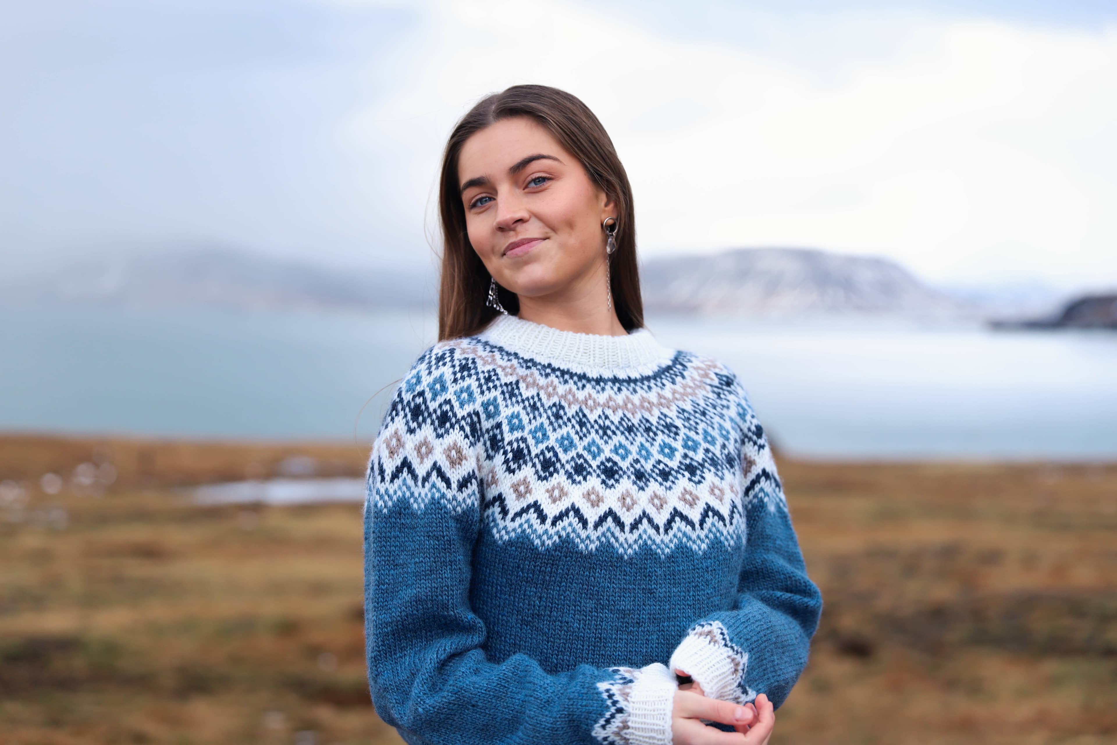 Lóa Icelandic knitting pattern